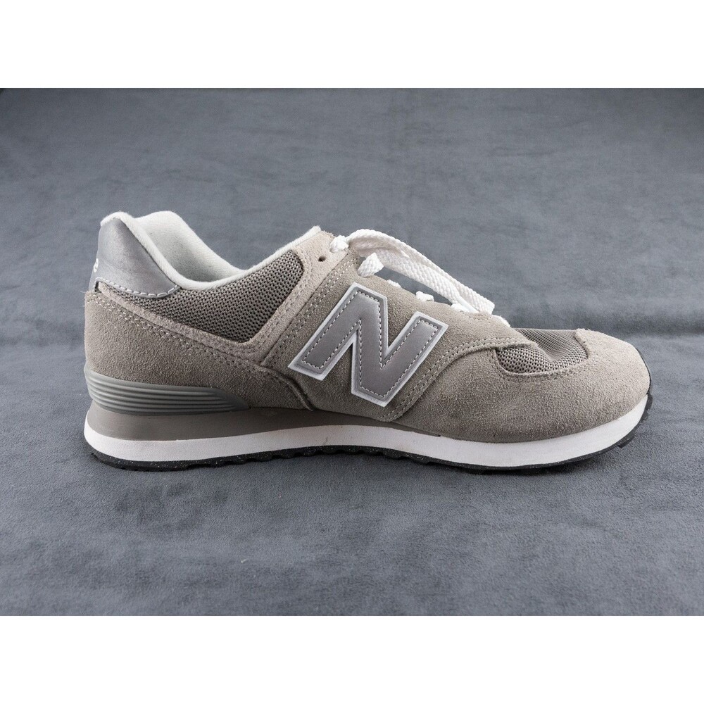 New Balance 574 Shoes Mens 10.5 D Gray Athletic Running Walking Sneakers Retro - Picture 9 of 12